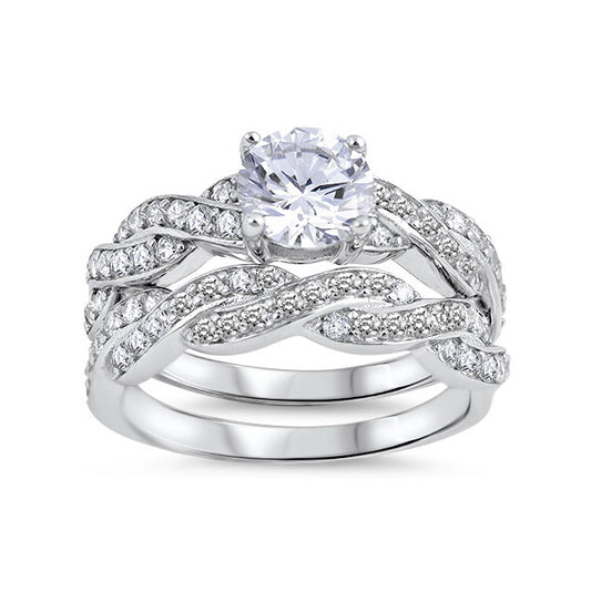Silver CZ Ring