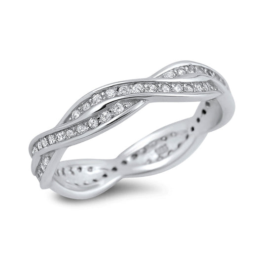Silver Ring W/ CZ