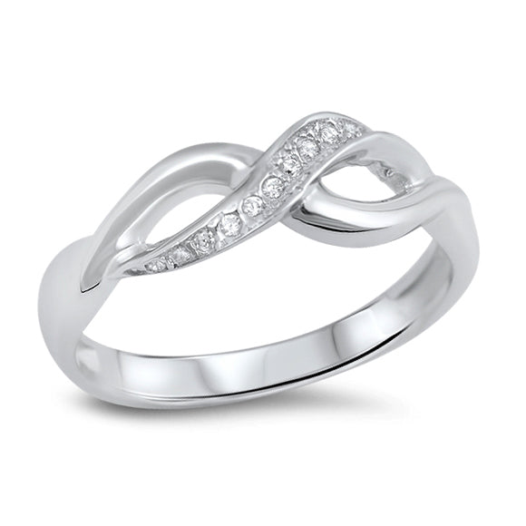 Silver Ring W/ CZ