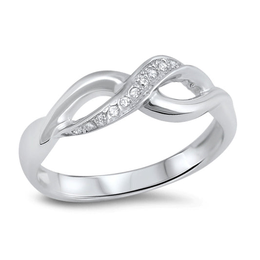 Silver Ring W/ CZ