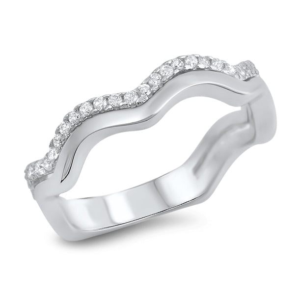 Silver Ring W/ CZ
