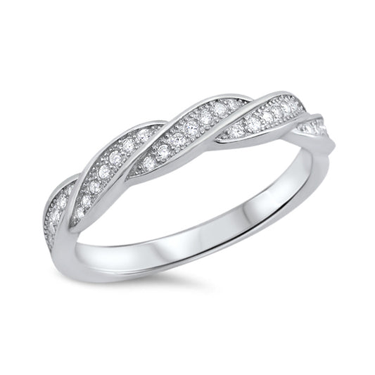 Silver CZ Ring