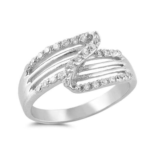 Silver Ring W/ CZ