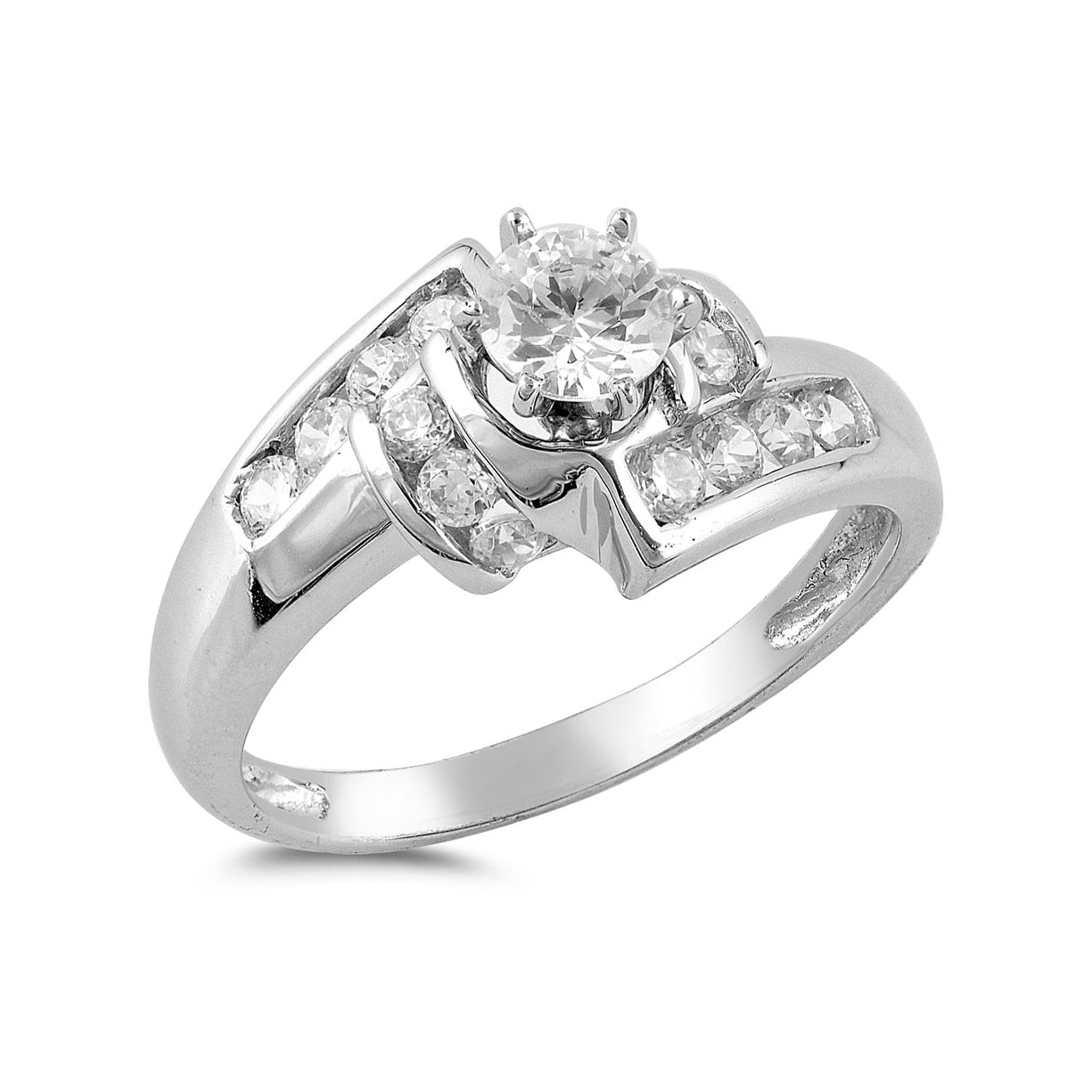 Silver Ring W/ CZ