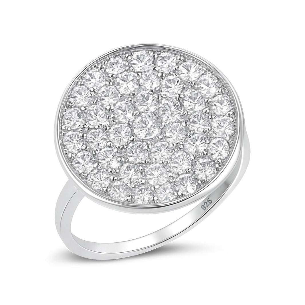 Silver Ring W/ CZ