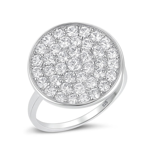 Silver Ring W/ CZ