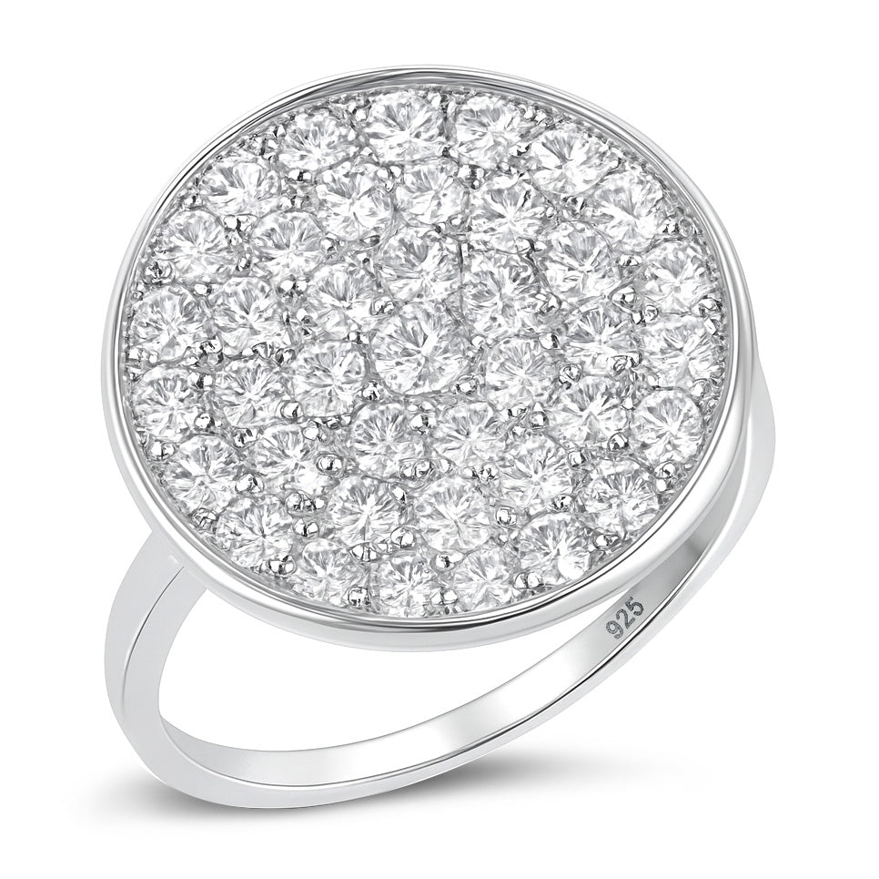 Silver Ring W/ CZ
