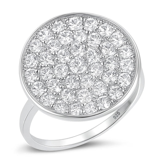 Silver Ring W/ CZ