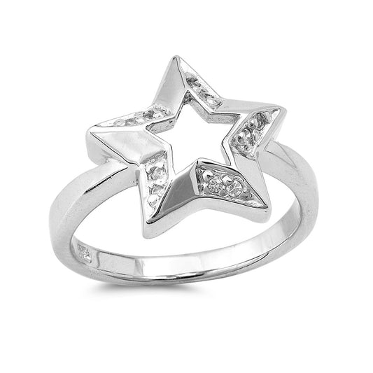 Silver CZ Ring