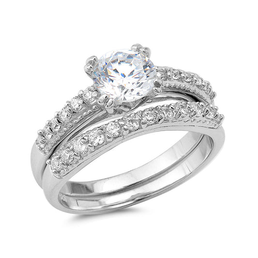 Silver CZ Ring