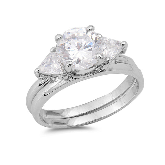 Silver CZ Ring