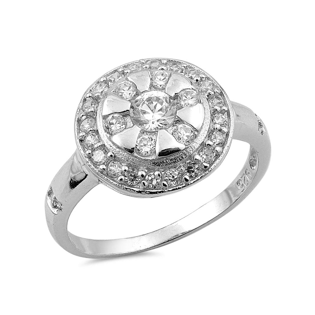 Silver CZ Ring