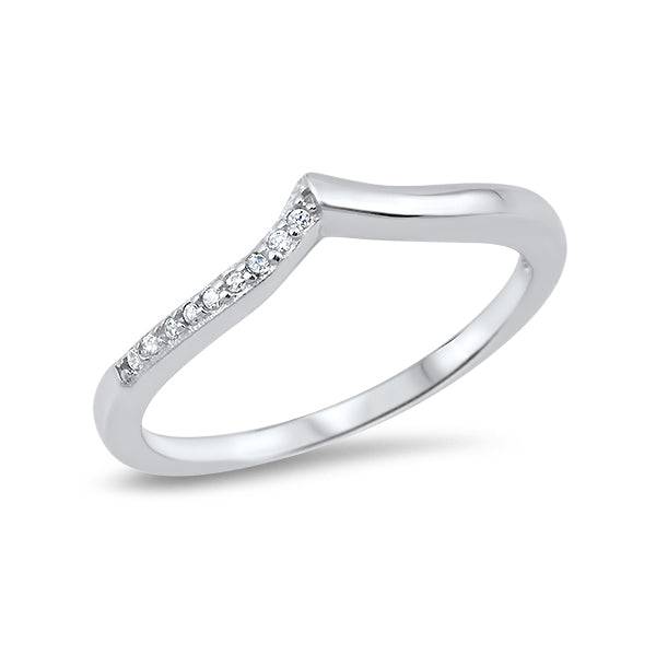 Silver CZ Ring