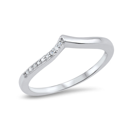 Silver CZ Ring