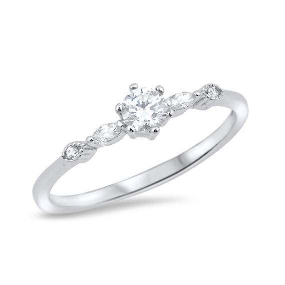 Silver CZ Ring