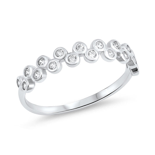 Silver CZ Ring