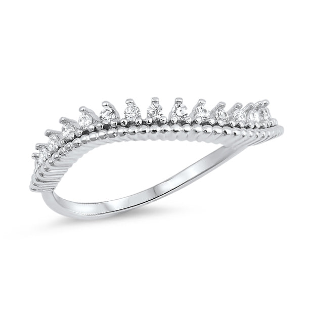 Silver CZ Ring