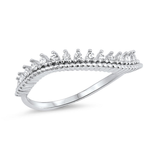 Silver CZ Ring