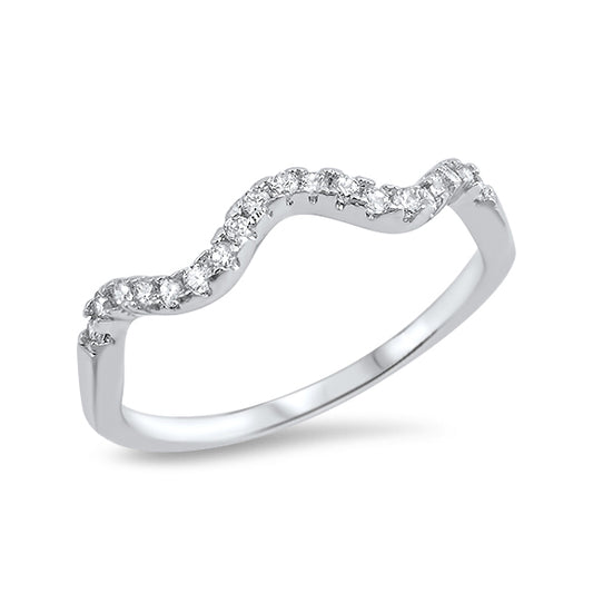 Silver Ring W/ CZ