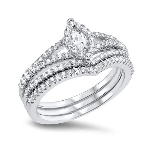 Silver Ring W/ CZ