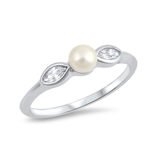 Silver CZ Ring
