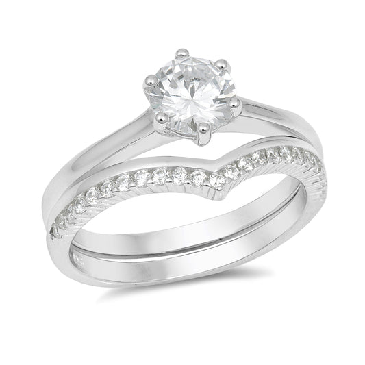 Silver CZ Ring