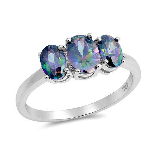 Silver CZ Ring