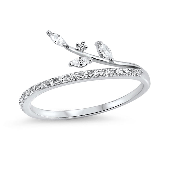 Silver CZ Ring