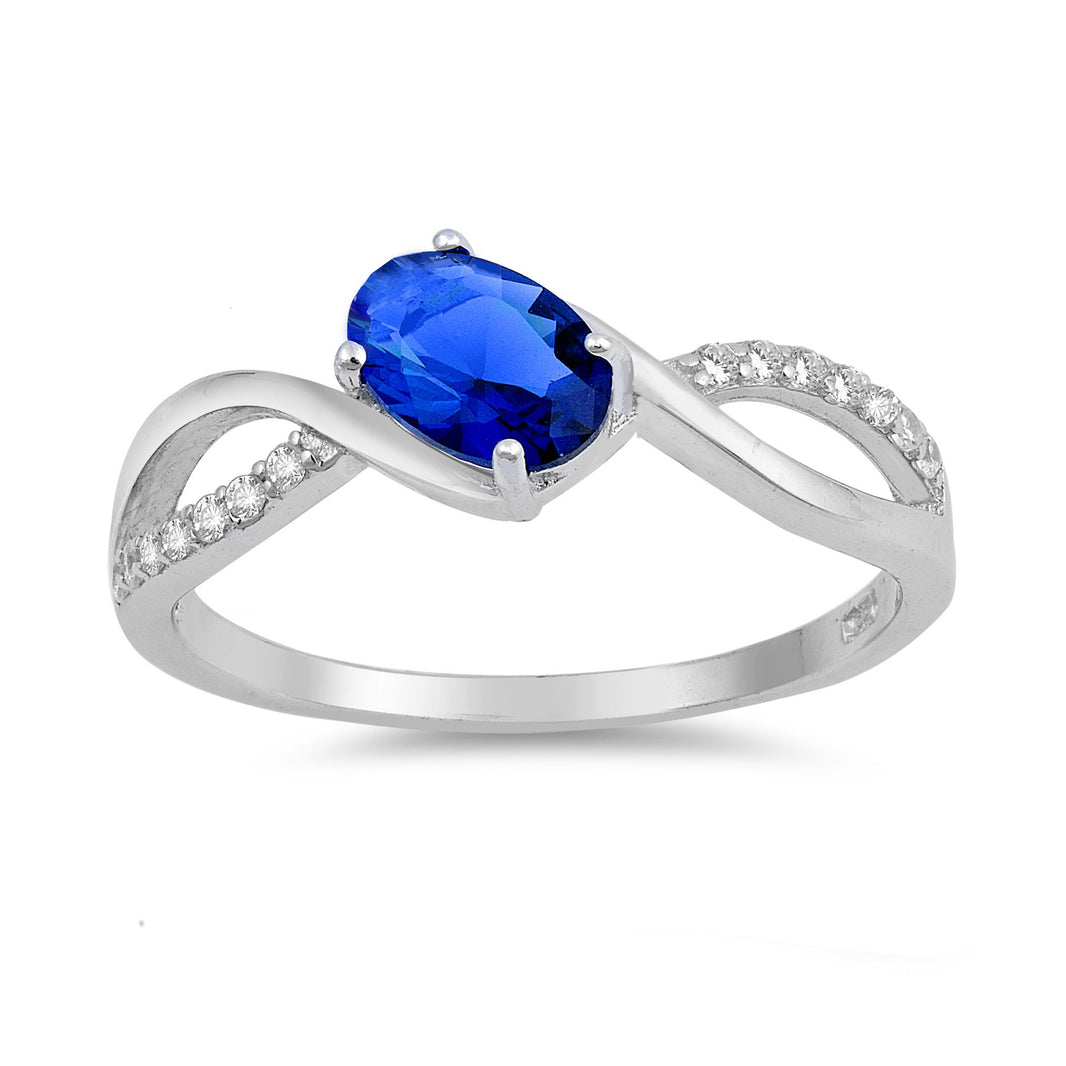 Silver CZ Ring