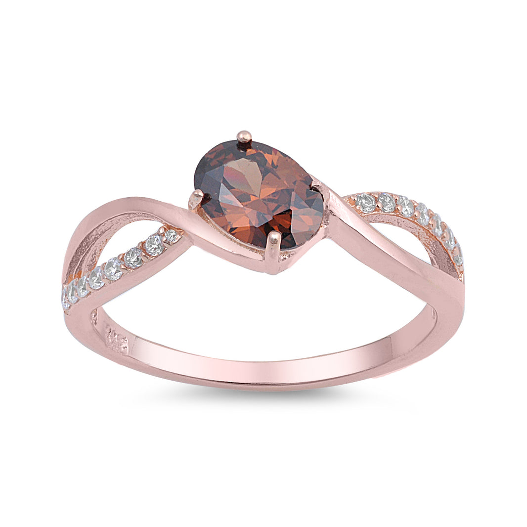 Silver CZ Ring