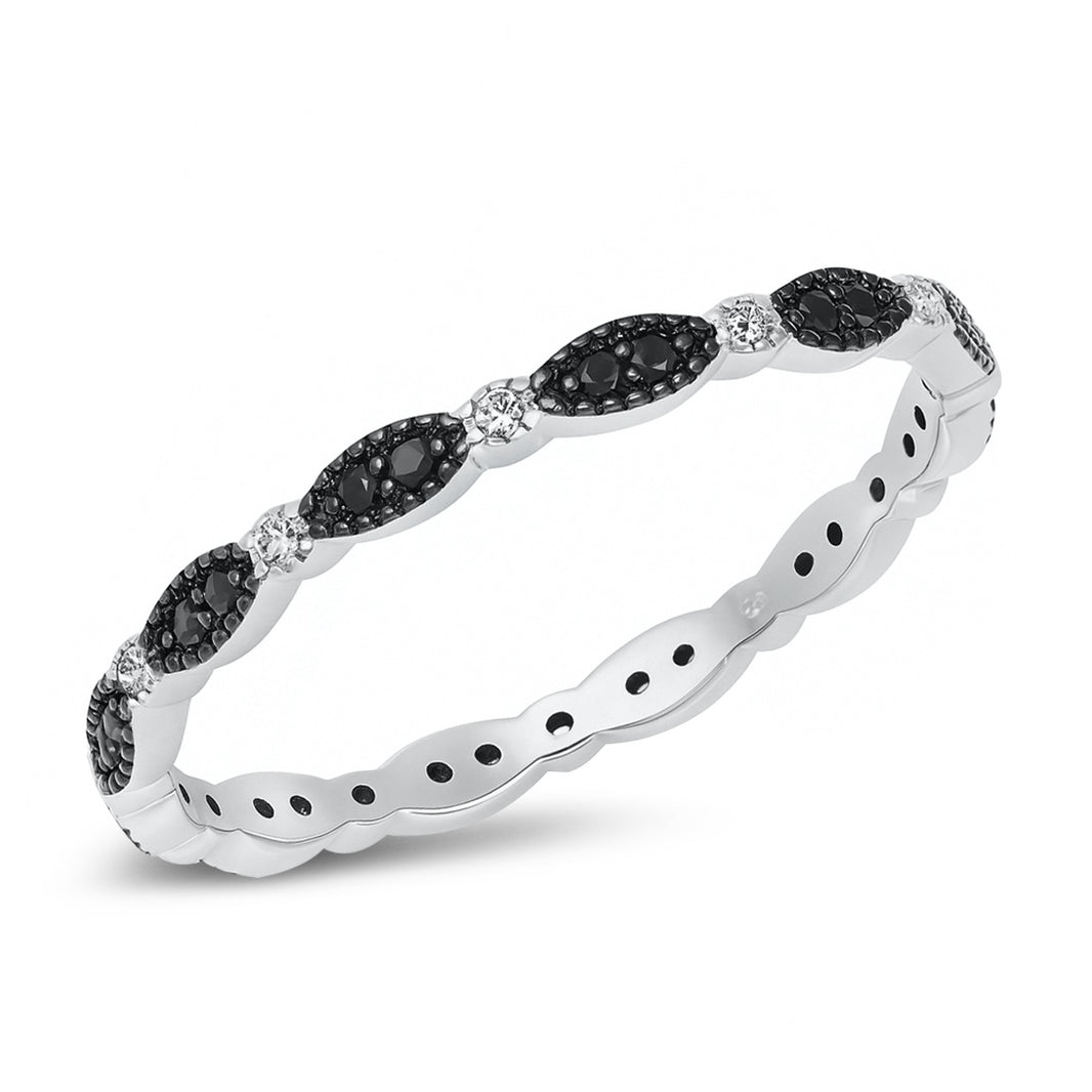 Silver CZ Ring
