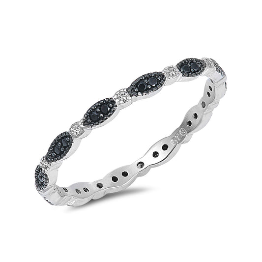 Silver CZ Ring