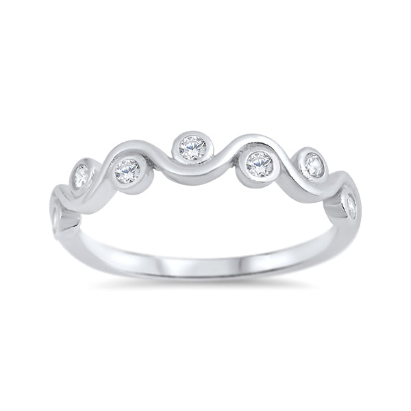 Silver CZ Ring