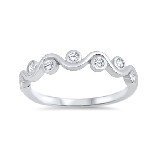 Silver CZ Ring