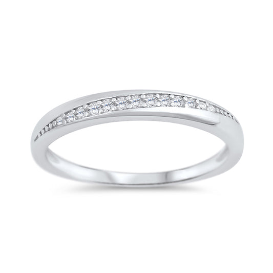Silver CZ Ring