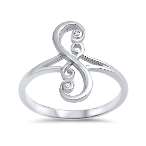 Silver CZ Ring