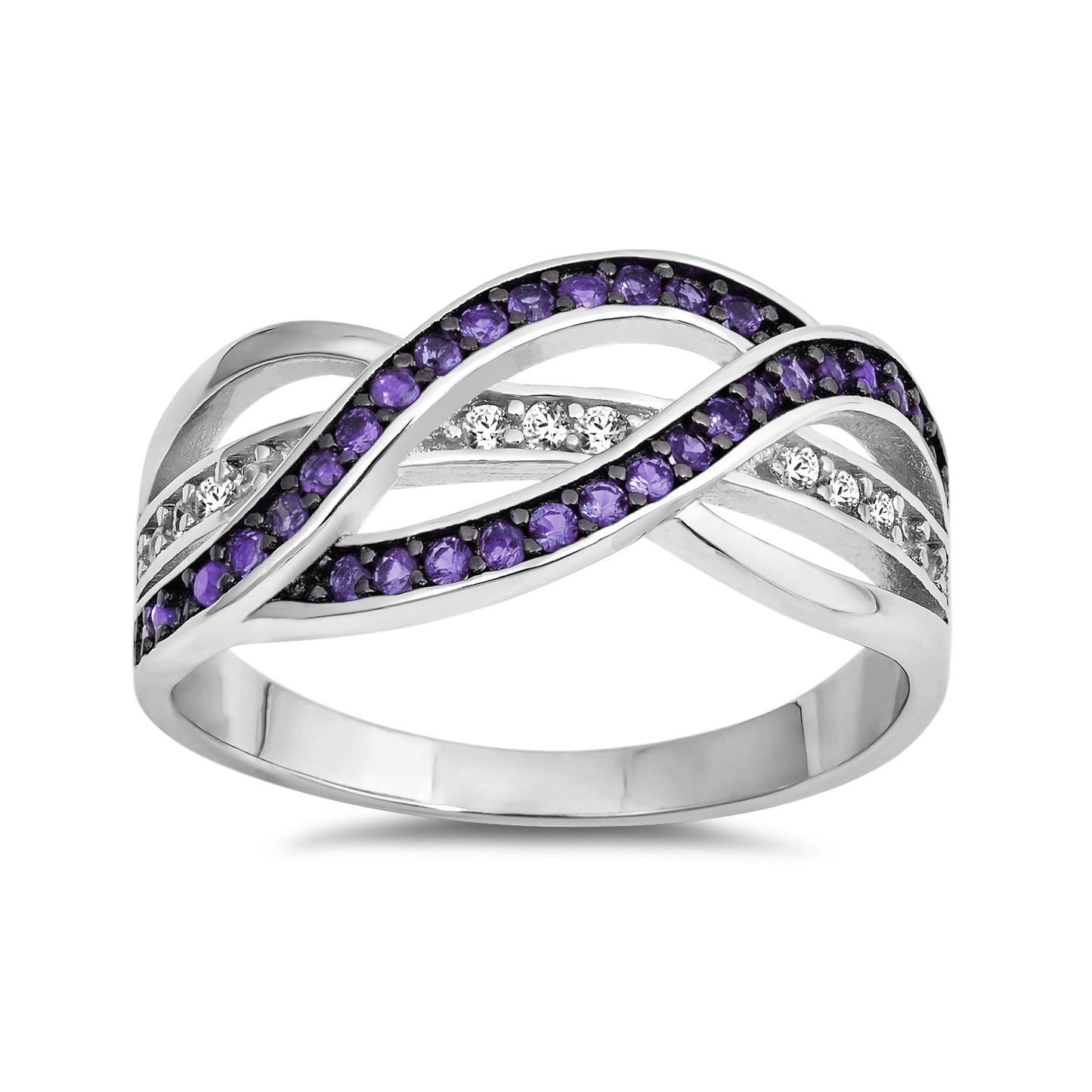 Silver CZ Ring