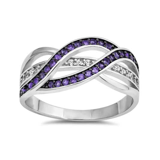 Silver CZ Ring