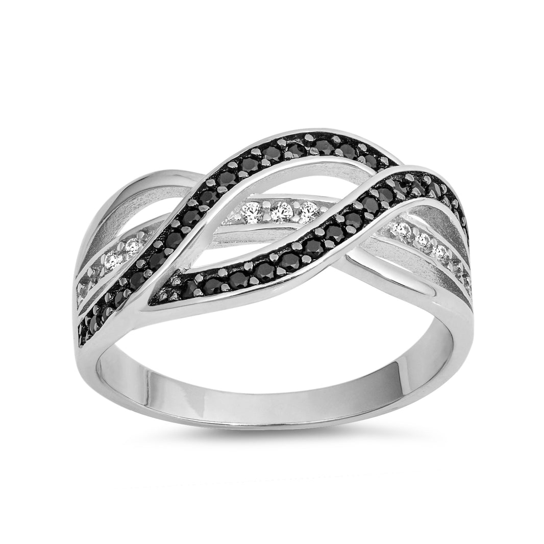 Silver CZ Ring