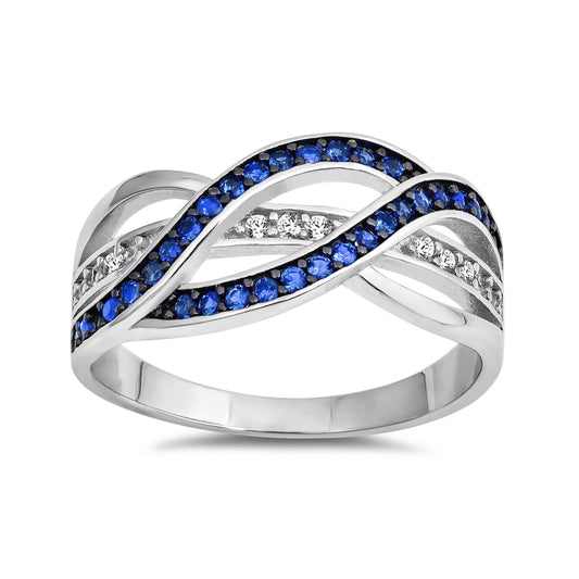Silver CZ Ring
