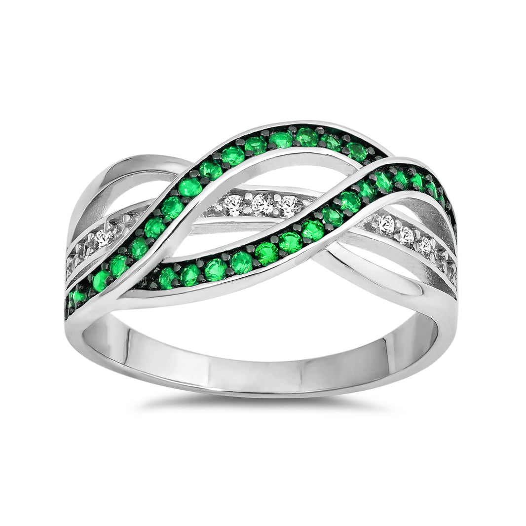 Silver CZ Ring