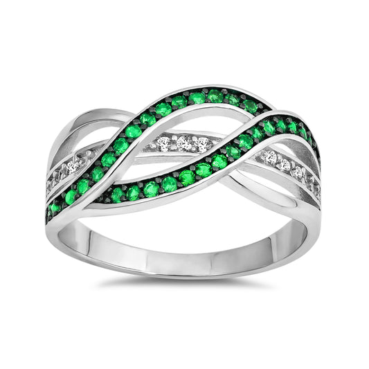 Silver CZ Ring