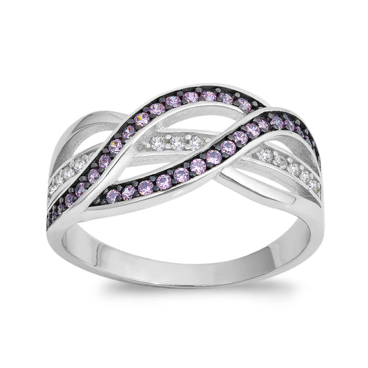 Silver CZ Ring