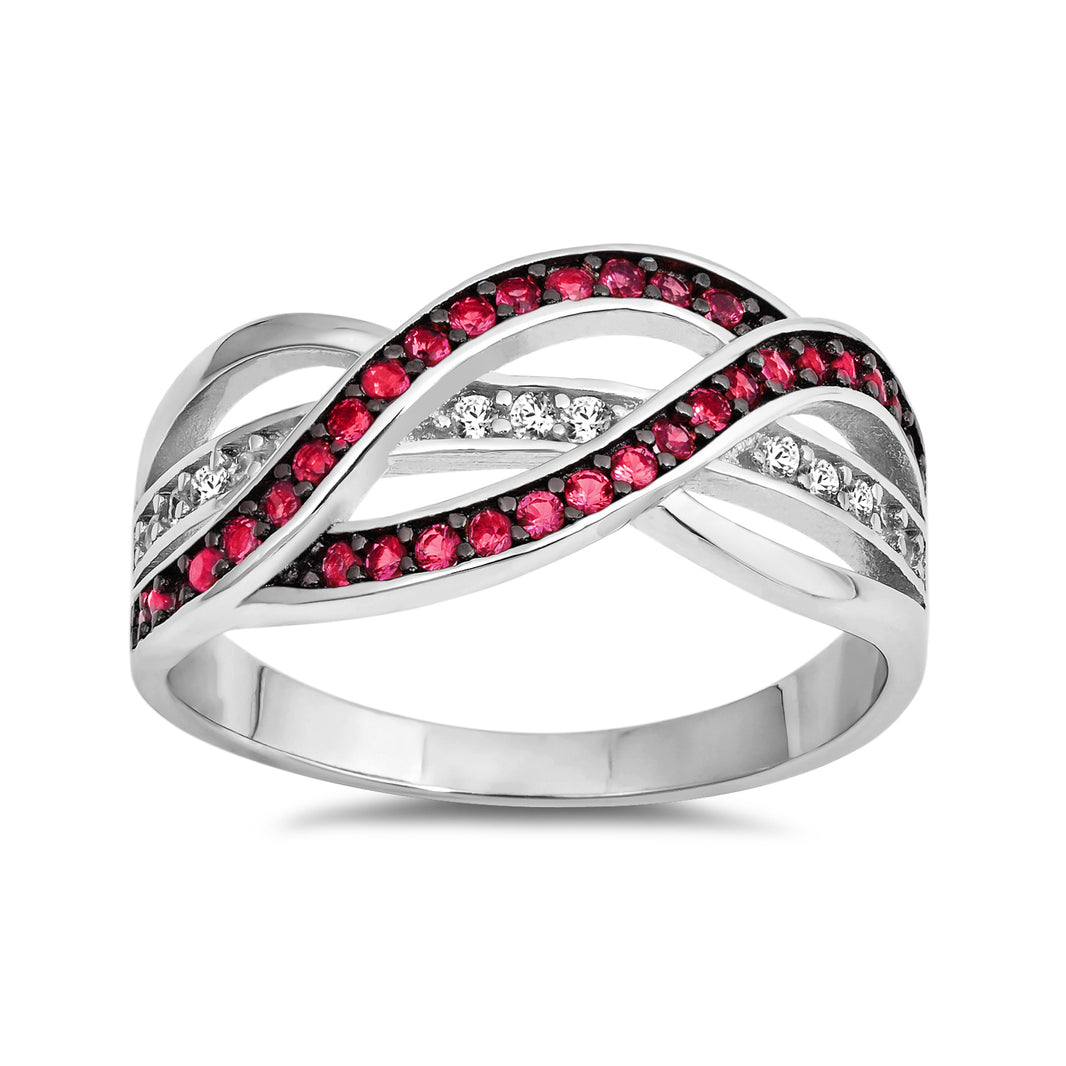Silver CZ Ring