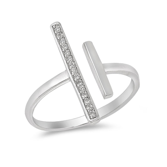Silver CZ Ring