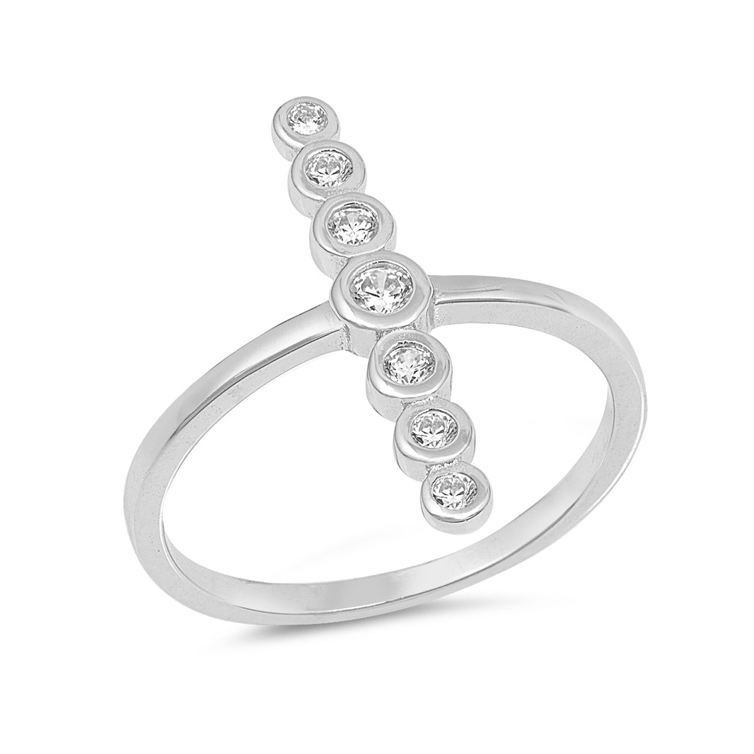 Silver CZ Ring
