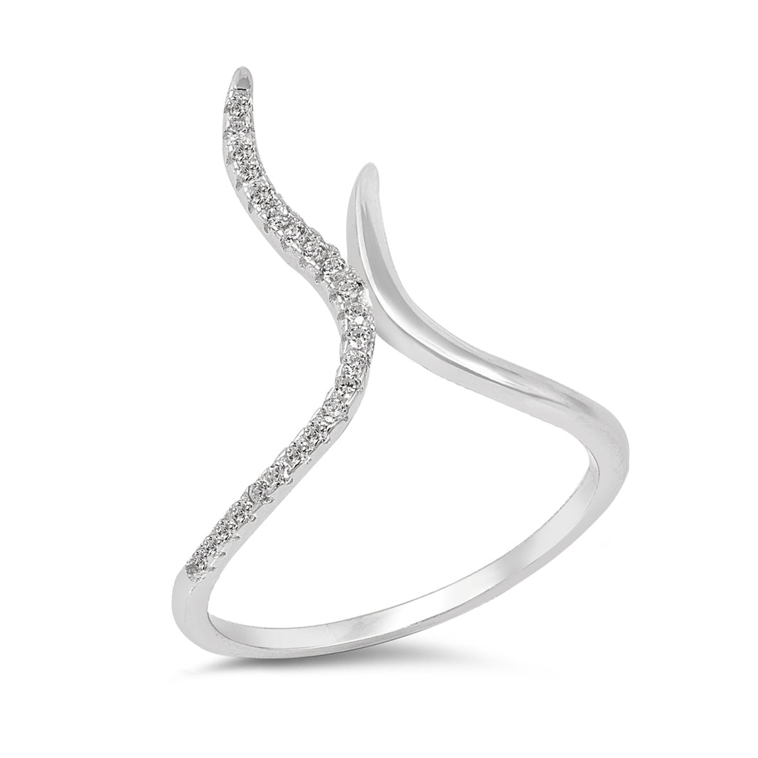 Silver CZ Ring