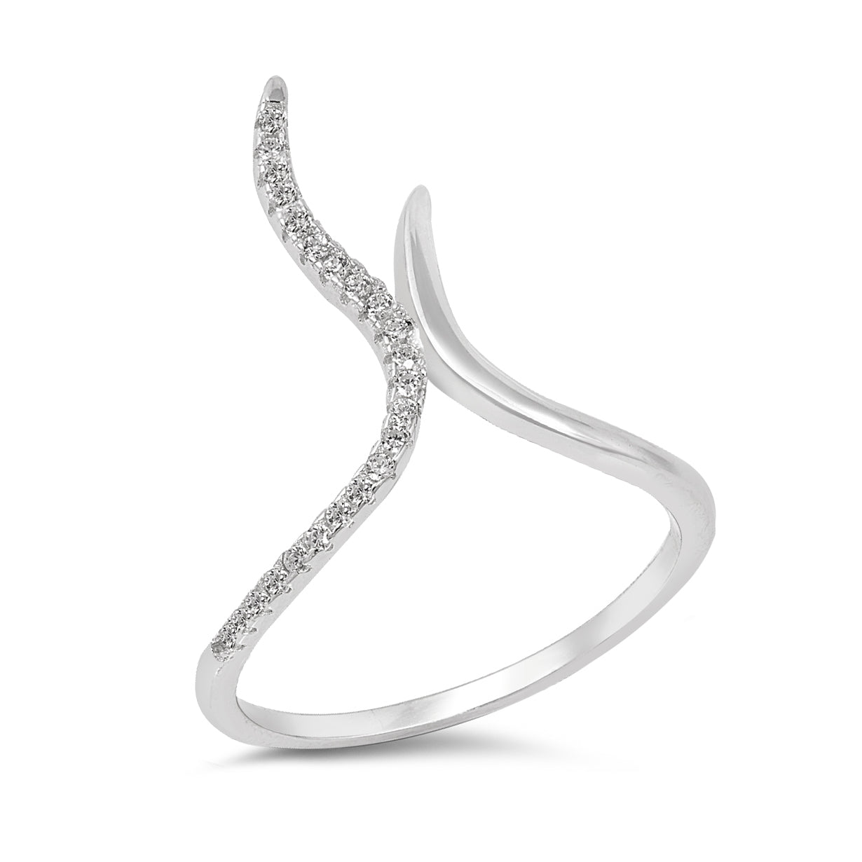 Silver CZ Ring