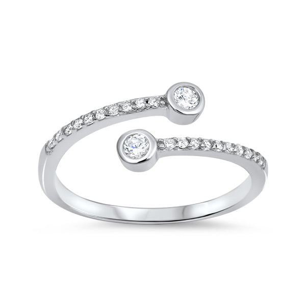 Silver CZ Ring