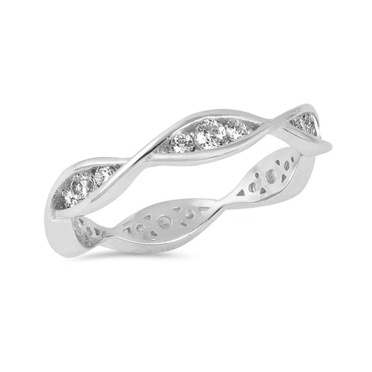 Silver CZ Ring